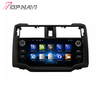 10.25 pouces écran tactile Android moniteurs de voiture lecteur DVD autoradio stéréo pour Toyota 4Runner 2009 - 2021 avec caméra de voiture