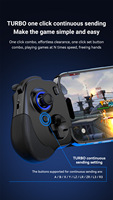 Manette de jeu N01 avec gyroscope six axes, détection de mouvement, double vibration, sans fil 2,4 GHz/BT, compatible Android/iOS/PC/Tablette/