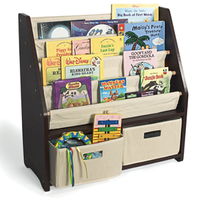 Thiết Kế 2025 Có Bốn Kệ Bằng Gỗ Vải Lưu Trữ Ngăn Kéo Trẻ Em Tủ Sách Kệ Sách - Product Image 1