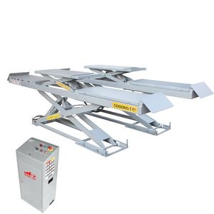 Gunting pelurus roda GQ500 + 5T, kendaraan mobil besar Platform hidrolik silinder ganda - Product Image 1