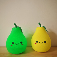 Pat Touch Room personnalisé enfants lapin Mini Rgb Silicone humeur poires USB dormir lumières douces coloré LED veilleuses Pomelo