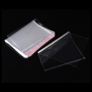 Sacchetti LDPE Poly richiudibili sacchetto di plastica trasparente personalizzato trasparente OPP sacchetto per regali confezione di vestiti - Product Image 5