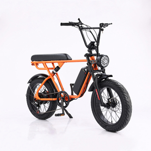 Bicicleta Eléctrica 2023 de 500W 48V 15Ah con Pedales, Neumáticos Anchos, Tipo Snowmobile, de Acero QS03 - Product Image 3