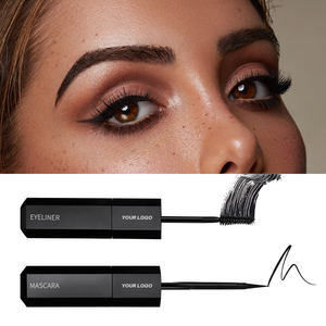 Mascara Eyeliner noir 2 en 1 Vente en gros OEM Eye Liner activé à l'eau de haute qualité Mascara de marque privée résistant à l'eau et hydratant - Product Image 2