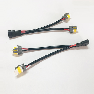Mingyue 9005 9006 2针母头转2个公头分线器电缆头灯适配器线束适用于卡车皮卡LED电源插头 - Product Image 4