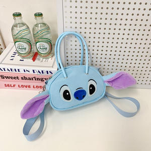 อินเทรนด์ฤดูร้อนใหม่ผ้าใบกระเป๋าถือการ์ตูนน่ารักกระเป๋านักเรียนมีซิปกระเป๋าแฟชั่น COMMUTER Shoulder กระเป๋าอินเทอร์เน็ต - Product Image 4