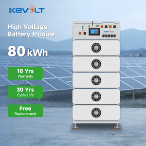 Batterie solaire au lithium-ion haute efficacité KEVOLT HV Rack 65-245 kWh pour système de stockage d'énergie solaire - Product Image 1