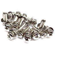 Offre Spéciale M2 M3 M4 M5 M6 M7 M8 M10 6-32 métrique Din 7985 vis à tête cylindrique acier inoxydable acier au carbone finition zinguée