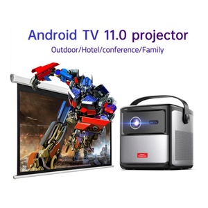 โปรเจคเตอร์ S8 DLP 4K 3D แบบพกพา แบตเตอรี่ในตัว โฮมเธียเตอร์ 2+32GB - Product Image 2