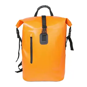 Tùy chỉnh nổi không thấm nước PVC 25L 30L đi bộ đường dài túi khô CuộN Top Bao giữ bánh kayaking Cắm Trại Đi Bộ Đường Dài Túi khô