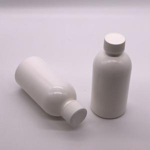Bouteilles en plastique blanches vides de 500ml bouteille d'emballage d'applicateur d'huile de cheveux en plastique transparent avec bouchon de distribution ouvert par torsion - Product Image 5