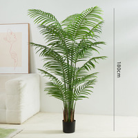 Pflanze Innendekoration Baum 120cm künstliche realistische Indoor Plam Pflanze für Home Decoration