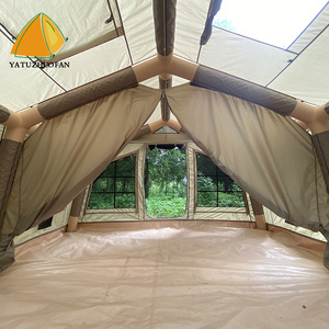 Tente <span class=keywords><strong>de</strong></span> <span class=keywords><strong>camping</strong></span> gonflable <span class=keywords><strong>de</strong></span> luxe grand format 12,96 m² portable, imperméable, en tissu Oxford, pour l'extérieur, durable, installation rapide - Product Image 2