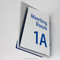 Plaques de porte personnalisées en acrylique, signalétique braille, panneaux pour bureaux, salles de réunion – Créez vos propres signalétique