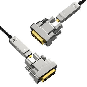 <span class=keywords><strong>Cable</strong></span> de transmisión de vídeo de fibra óptica 4K DVI de alta calidad, adaptador Plug-and-Play, PVC macho a macho chapado en oro <span class=keywords><strong>simple</strong></span> y eficiente - Product Image 4