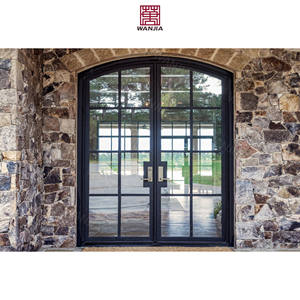 <span class=keywords><strong>ประตู</strong></span>เหล็กดีไซน์กระจกแบบฝรั่<span class=keywords><strong>ง</strong></span>เศสสำหรับบ้าน  ผลิตจากโรง<span class=keywords><strong>ง</strong></span>านโดยตรง ดีไซน์ทันสมัย - Product Image 3