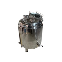 Chaudières de distillation d'alcool semi-automatiques électriques en acier inoxydable à double paroi, multi-tension, 100L-500L