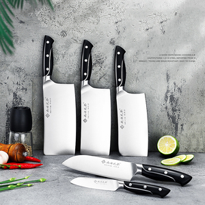 Cuchillo Sashimi de acero inoxidable 1,4116 alemán de hoja ultra afilada, cuchillo Santoku para cocinar verduras con mango de ABS - Product Image 5