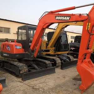 รถขุดขนาดเล็กมือสอง Doosan60-7 Dx60 Dh60 ของแท้ Doosan Dx60-9 Dh60 Dx55 Dx60-7 Dx80 Dx75 รถขุดมือสอง Doosan 55 60 75 80 ลดราคา - Product Image 1