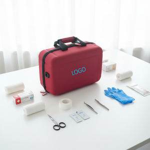 Botiquín <span class=keywords><strong>de</strong></span> Primeros Auxilios Impermeable <span class=keywords><strong>Leon</strong></span> Eva <span class=keywords><strong>de</strong></span> 7 Pulgadas para el Hogar, Oficina, Campamentos y Viajes - Product Image 1