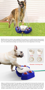 <span class=keywords><strong>Fontaine</strong></span> d'eau pulvérisateur d'extérieur pour chien, jouet arroseur, distributeur d'eau, active l'époussetage des animaux de compagnie, nouveauté - Product Image 6