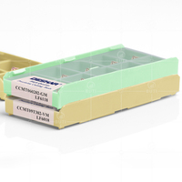 CCMT060202-GM CCMT09T304-VM LF6018/6118 Plaquettes de tournage CNC PVD de haute qualité en forme de L