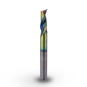 ดอกกัดโซลิดคาร์ไบด์แบบใบมีดเดี่ยว ขนาด 6x12x50 มม. ก้าน 6 มม. สำหรับงานไม้ อะคริลิก ACP ไม้เนื้อแข็ง MDF - Product Image 4