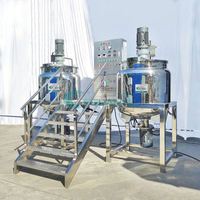 Mélangeur de savon liquide en acier inoxydable Guanyu, machine de fabrication de shampoing et détergent liquide, réservoir mélangeur pour produits chimiques quotidiens et cosmétiques
