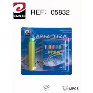 Gessetti Colorati 12 Pezzi con Astuccio, Forniture Artistiche per Scuola - Product Image 2