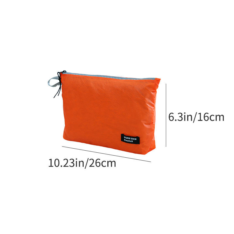 Orange-rouge, taille moyenne