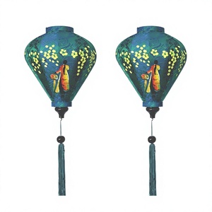 Handcrafted Vietnam Silk Lanterns for Home Decor Hotels Restaurants Festivals and Special Events Worldwide - Product Image 1
