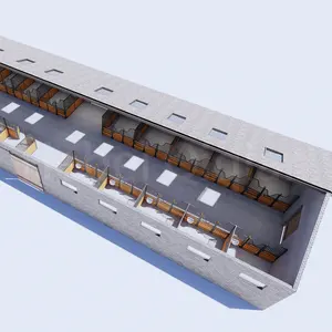 조립식 표준 스틸 휴대용 실내 스톨 박스 전면 도어 판매 헛간 룸 프레임 말 안정 장비 판매