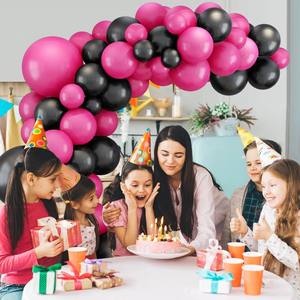 Paquete <span class=keywords><strong>de</strong></span> 97 Globos Rojos y Negros <span class=keywords><strong>para</strong></span> Decoración <span class=keywords><strong>de</strong></span> Cumpleaños, <span class=keywords><strong>Bodas</strong></span> y Fiestas, Guirnalda <span class=keywords><strong>de</strong></span> Globos, Arco <span class=keywords><strong>de</strong></span> Globos - Product Image 5