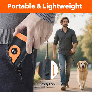 Nuevo Dispositivo Antiladridos Ultrasónico Recargable 3 en 1, Dispositivo Portátil de Mano para Entrenamiento de Perros con Linterna - Product Image 3