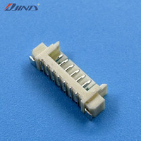 Conector de orificio macho JINDA 1.25T-1-7A de 1.25mm y 7 pines para PCB, tipo wafer, de bronce fosforado, para conexión de cable a cable