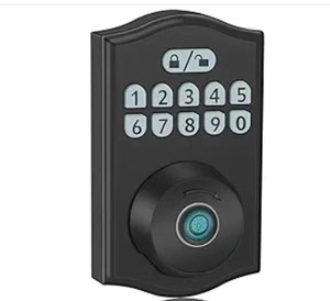 Serrure de porte intelligente biométrique sans clé SINOVO pour la maison, serrure de porte intelligente à empreintes digitales, 35 mm-55 mm - Product Image 2