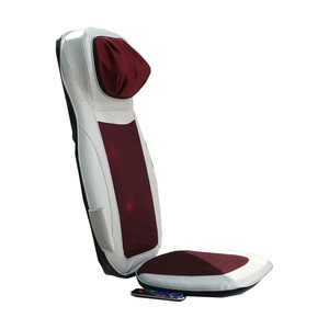Boguan Massage Cushion Neck Back Waist Kneading <b>Vibration</b> Heat Therapy Plug-In Technology Cloth - Product Image 4