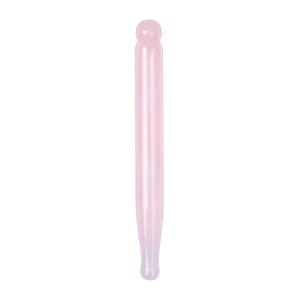 Jade <span class=keywords><strong>gua</strong></span> <span class=keywords><strong>shua</strong></span> rose cristal coeur visage rouleau Point Stylo Papillon Cuillère Forme - Product Image 4
