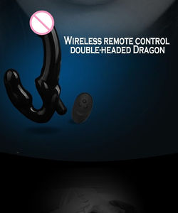 Fernbedienbarer Doppelseitiger <span class=keywords><strong>Dildo</strong></span> mit 10 Frequenzen, Dual-Vibratoren, Strap-On Penis Vibrator für Frauen, Erwachsenenprodukt, Sexspielzeug - Product Image 6