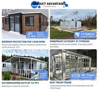 Kit de conteneurs personnalisables DIY pour maisons mobiles préfabriquées, mini-maisons sur roues, maisons sur roues à vendre pour hôtels et complexes hôteliers