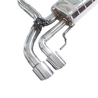 GFC Catback Valvetronic Tuyau d'échappement pour BMW M550i 4.4T G30 2017-2024 Système d'échappement haute performance