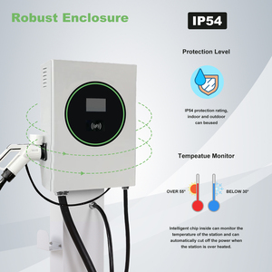 Thông minh EV wallbox sạc cho nhà và sử dụng thương mại nhanh DC sạc 7kW/15Kw/20kW/30Kw RFID truy cập và ứng dụng giám sát từ xa - Product Image 4