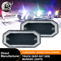 RHINO Nouvelle Feuilleterie LED 24V Super Lumineuse à Défilement Blanc Jaune Bicolore pour Camion Remorque Semi-remorque Étanche IP67