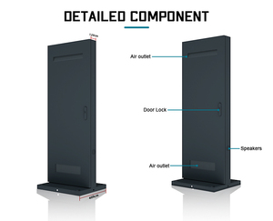University 55 Inch LCD Advertising <strong>Display</strong> Smart Phone <strong>Wireless</strong> Charging Pad Wifi Digital Signage Kiosk - Product Image 2