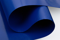 Rouleau de bâche industrielle en PVC 650 g/m² 18 oz, tissu polyester enduit de vinyle PVC renforcé