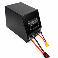 Pack de batteries lithium-ion personnalisé 60V 40Ah 16S10P avec boîtier métallique pour mise à niveau de moto électrique Sur Ron pour la conduite tout-terrain