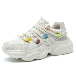 Zapatillas Deportivas de Malla para Mujer, Diseño Personalizado, con Plataforma, para Caminar, Correr, Casuales, Otoño Invierno - Product Image 1