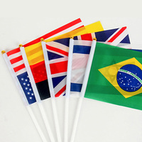 Soldes Exceptionnelles : Petits Drapeaux de Pays à Agiter à la Main
