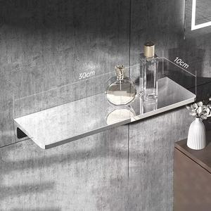 Chải grey Wall Mount 304 thép không gỉ vòi hoa sen Organizer phòng tắm giá kệ - Product Image 3