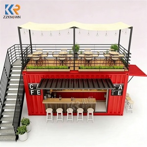 Café mobile préfabriqué personnalisé en conteneur maritime, kiosque de café mobile clé en main, café pour les activités commerciales en plein air - Product Image 6